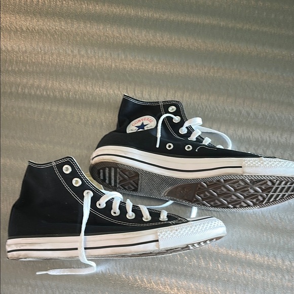 Converse Black High-Top Sneakers - Picture 2 of 6